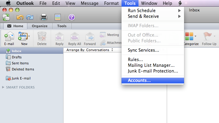 using gmail in outlook for mac 2011